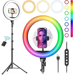 Professional Ring Light + Tripod Stand