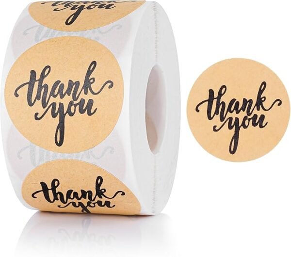 71HXnSx35kL._AC_SX679_.jpg Branded 'Thank You' Stickers (500 pcs)