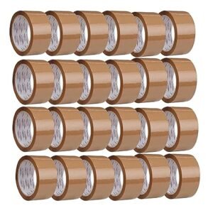 Packing Tape 2-inch - Brown (24 Rolls)