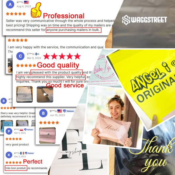 Custom Logo Courier Poly Bag (1000 pcs)